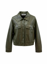 Load image into Gallery viewer, Libby Loves - Ivy Faux Leather Jacket