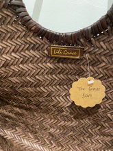 Load image into Gallery viewer, The Grace - Leather Woven Shopper