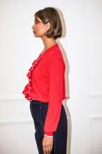 Load image into Gallery viewer, Gianna Frill Cardigan