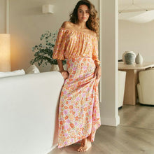 Load image into Gallery viewer, Jaase Dress Crystal print Hallie Maxi dress