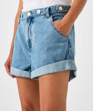 Load image into Gallery viewer, Seventy + Mochi Ali Tab Denim Shorts