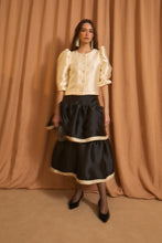 Load image into Gallery viewer, Sophie+lucie bolero dupion black skirt