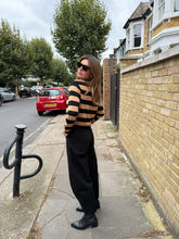 Load image into Gallery viewer, Black Barrel Trousers