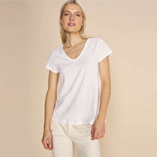 Load image into Gallery viewer, MOS MOSH
Tulli Short Sleeve Basic Organic Cotton T-Shirt,