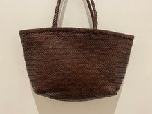 Load image into Gallery viewer, The Lili - Woven Leather Large Shopper Bag