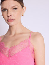 Load image into Gallery viewer, Berenice Taylor Pink Silk and Lace Strappy Top