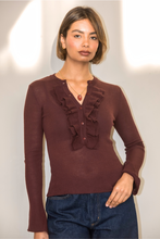 Load image into Gallery viewer, The Gracie Frill Top