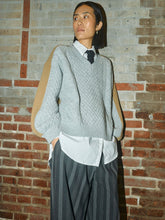 Load image into Gallery viewer, Mos Mosh Beth Ottili V Neck Knit