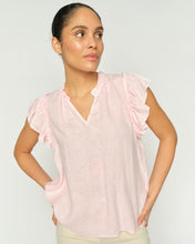 Load image into Gallery viewer, Mos Mosh Tea Linen Blouse