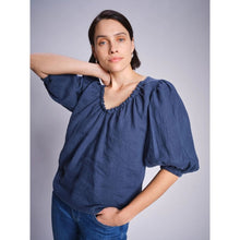 Load image into Gallery viewer, Mos Mosh
Taissa Linen Blouse
