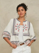 Load image into Gallery viewer, M.A.B.E Calista Embroidered Jacket
