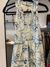 Load image into Gallery viewer, Maison Hotel - Asami sleeveless Blue Print Maxi Dress