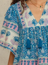 Load image into Gallery viewer, M.A.B.E Myla Print Short Sleeve Top