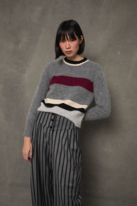 SOPHIE & LUCIE - NAGOYA KNIT GREY JUMPER