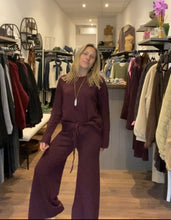Load image into Gallery viewer, Alexander Laurent - Knit Wide Leg Polly Trouser - One Size

