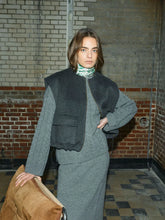 Load image into Gallery viewer, Mos Mosh -Elise Loisa Wool Vest - Greyi
