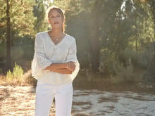 Load image into Gallery viewer, M.A.B.E Sisi Embroidered Top
