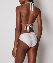 Load image into Gallery viewer, Naia Bikini In Silver Snake Print
