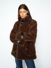 Load image into Gallery viewer, Mos Mosh Nanette Faux Fur Jacket
