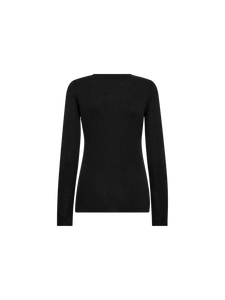 Mos Mosh -Bouch Rollneck Knit Top - Black