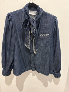 Seventy +Mochi Poet Blouse