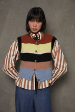 Load image into Gallery viewer, SOPHIE &amp; LUCIE- NAGOYA KNITTED CARAMEL VEST

