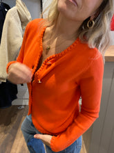 Load image into Gallery viewer, Lili Grace Orange Cardigan - One Size
