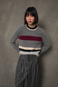 SOPHIE & LUCIE - NAGOYA KNIT GREY JUMPER