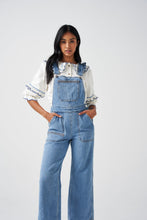 Load image into Gallery viewer, Seventy and Mochi Elodie Frill Dungarees
