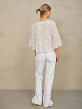 Load image into Gallery viewer, M.A.B.E Sisi Embroidered Top

