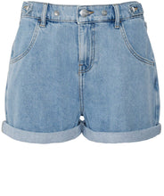 Load image into Gallery viewer, Seventy + Mochi Ali Tab Denim Shorts
