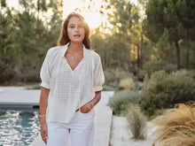 Load image into Gallery viewer, M.A.B.E Etta Short Sleeved Top
