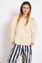 Load image into Gallery viewer, Sophie and Lucie Farol Rayal  Puff Sleeve blouse
