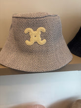 Load image into Gallery viewer, Lili Grace - Faux Straw Bucket Hat
