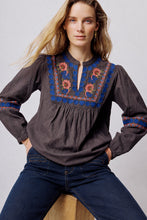 Load image into Gallery viewer, Molin Hanne blouse Licorice
