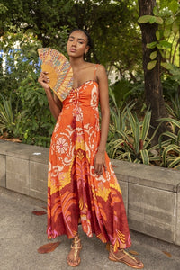Miss June Long Dress Wilma