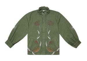 Seventy + Mochi Flor Pablo Jacket in Khaki