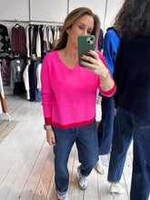 Load image into Gallery viewer, Jumper 1234 Neon Pink Sweater
