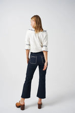 Load image into Gallery viewer, Seventy &amp; Mochi - Daisy Blouse in Ecru Denim
