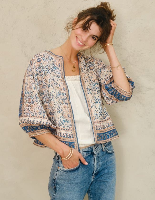 M.a.b.e Cass Print Jacket