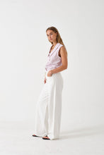 Load image into Gallery viewer, Seventy +Mochi Blake Low Rise Jean in Herringbone Ecru
