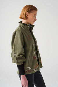 Seventy + Mochi Flor Pablo Jacket in Khaki