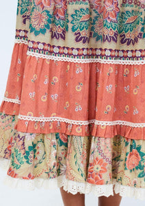 M.A.B.E Dulcie Print Skirt