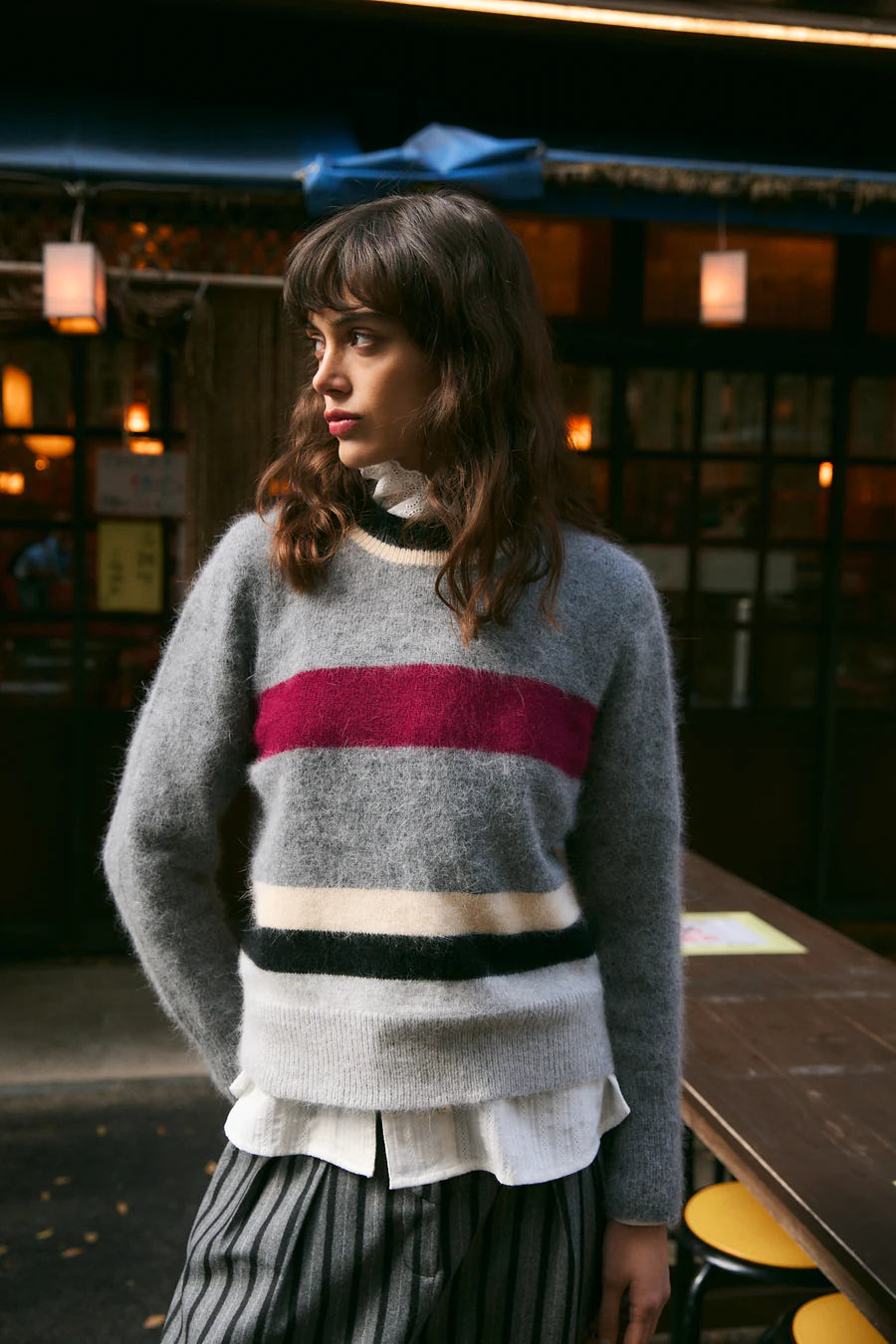 SOPHIE & LUCIE - NAGOYA KNIT GREY JUMPER
