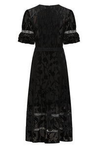 Sirens Velvet Burnout London Dress