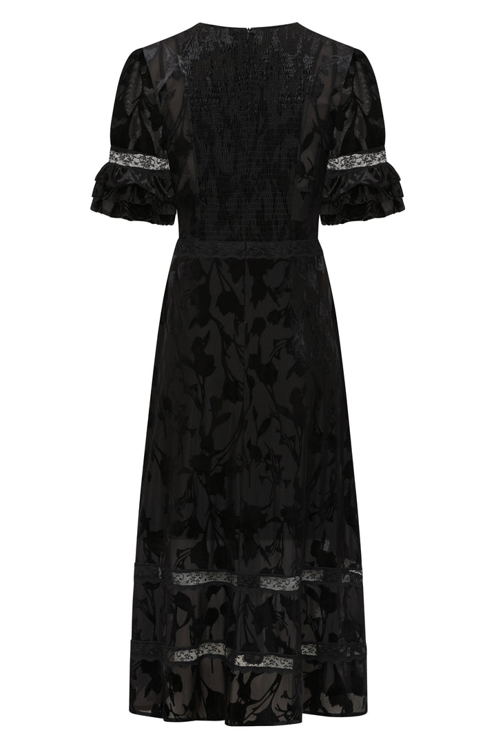 Sirens Velvet Burnout London Dress