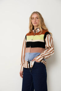 SOPHIE & LUCIE- NAGOYA KNITTED CARAMEL VEST