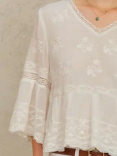 Load image into Gallery viewer, M.A.B.E Sisi Embroidered Top
