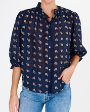 Load image into Gallery viewer, M.A.B.E Dulcie Print Long Sleeve Blouse
