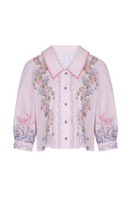 Load image into Gallery viewer, Seventy +mochi Zena Blouse in Indigo Coral

